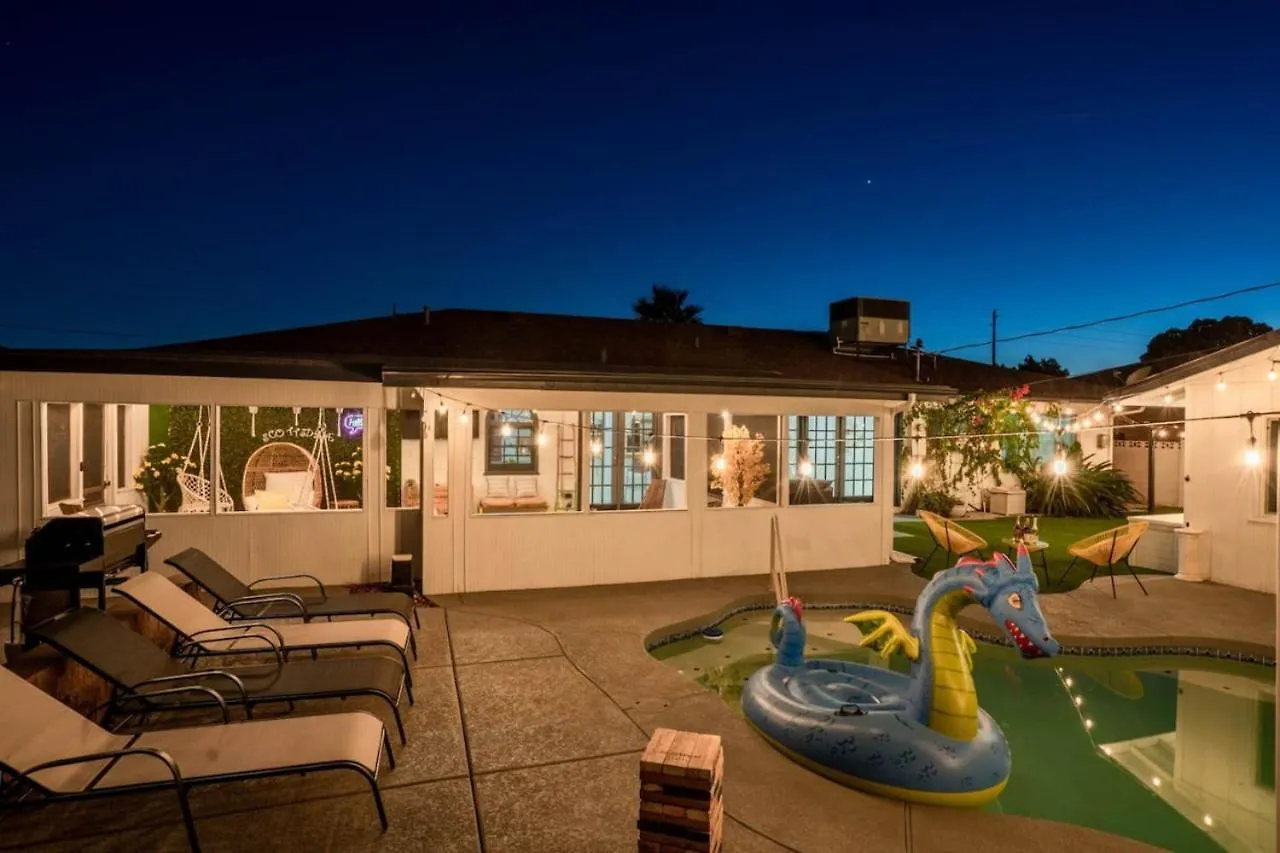 度假居 Oak Scottsdale - Boho Scottsdale Oasis Getaway-Pool-Hottub-Zenroom 美国