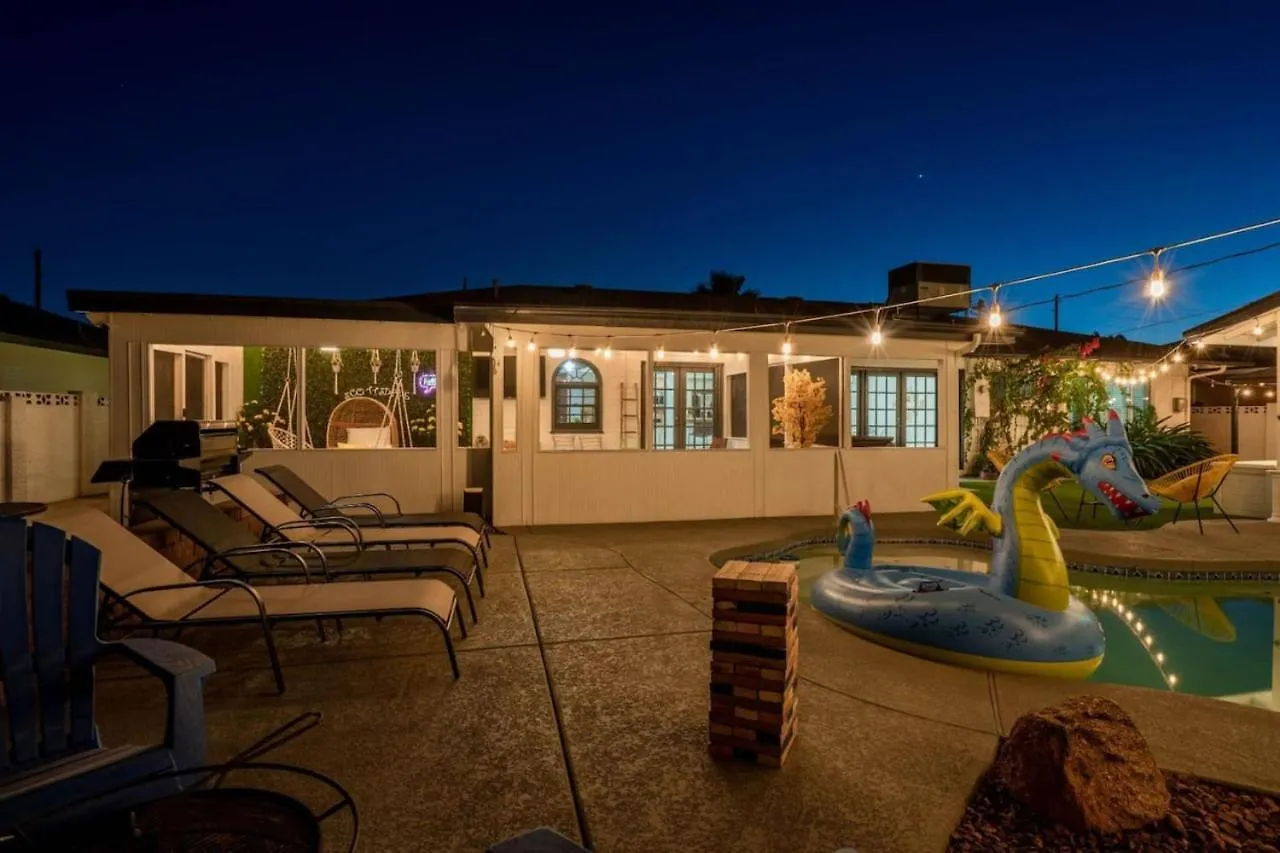 Oak Scottsdale - Boho Scottsdale Oasis Getaway-Pool-Hottub-Zenroom 度假居