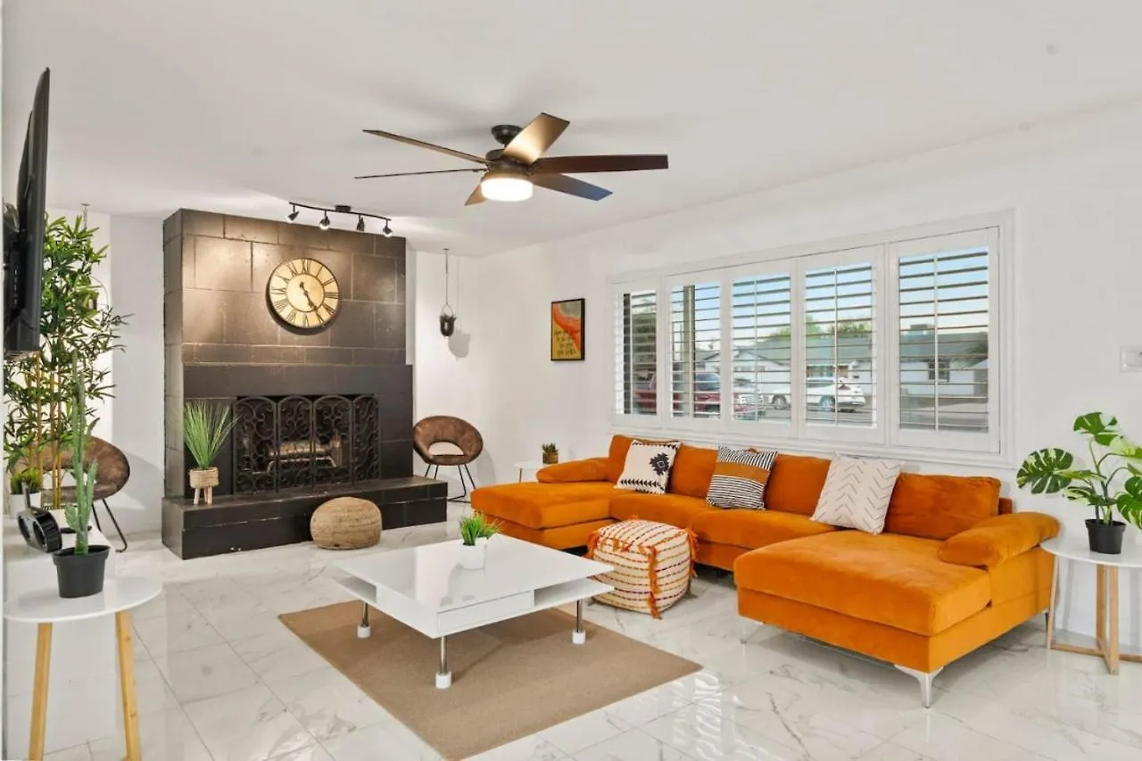 度假居 Oak Scottsdale - Boho Scottsdale Oasis Getaway-Pool-Hottub-Zenroom