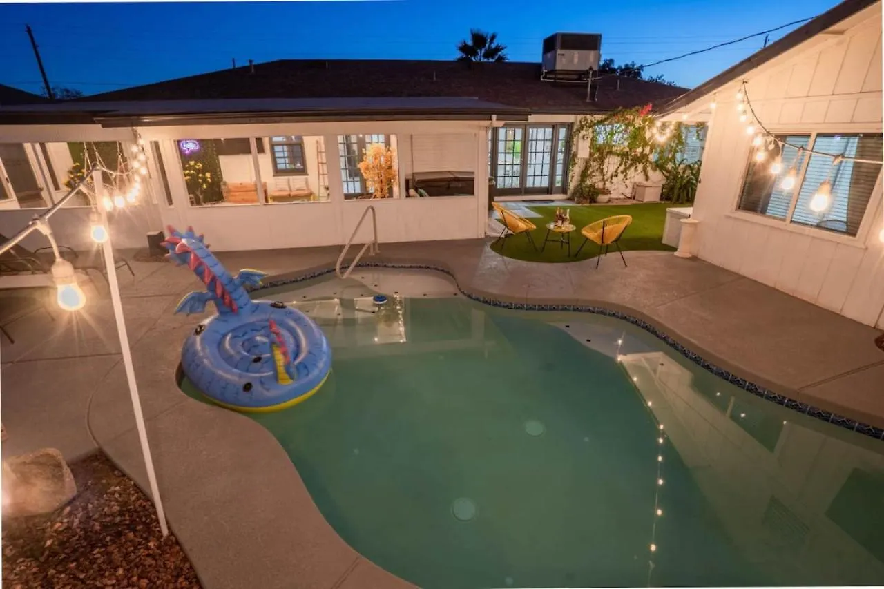 Dom wakacyjny Oak Scottsdale - Boho Scottsdale Oasis Getaway-Pool-Hottub-Zenroom
