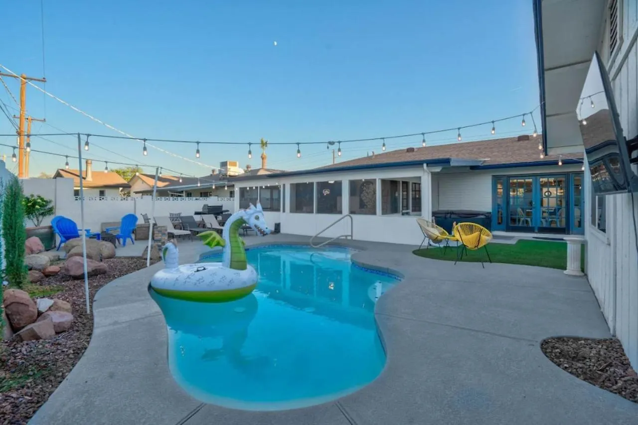 Dom wakacyjny Oak Scottsdale - Boho Scottsdale Oasis Getaway-Pool-Hottub-Zenroom