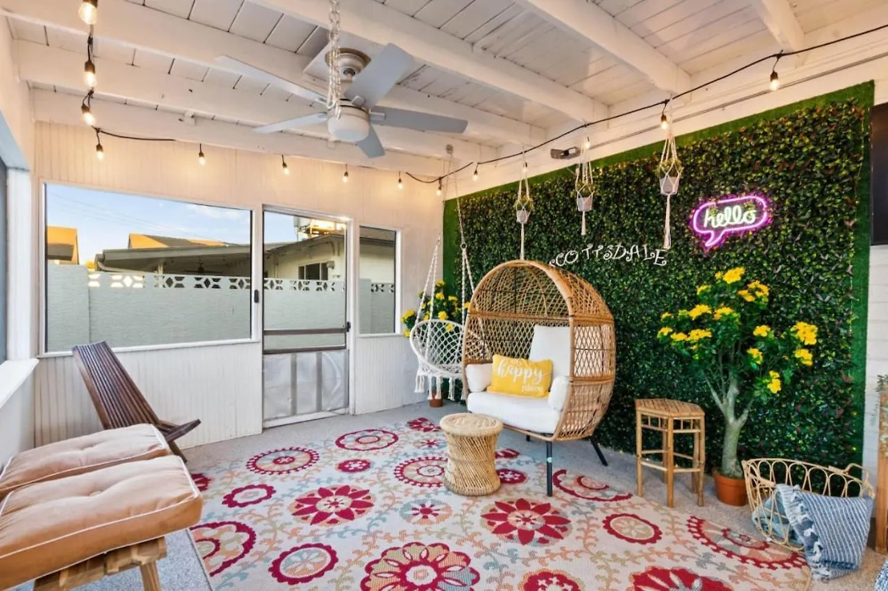 Oak Scottsdale - Boho Scottsdale Oasis Getaway-Pool-Hottub-Zenroom 0*,  Stany Zjednoczone Ameryki